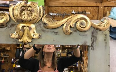 pintura decorativa muebles casa particular